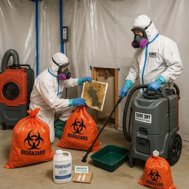 Contaminated Water Handling Protocols process in Tallaboa Alta, PR